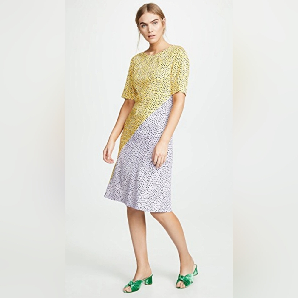 Diane Von Furstenberg Bias Cut Dress